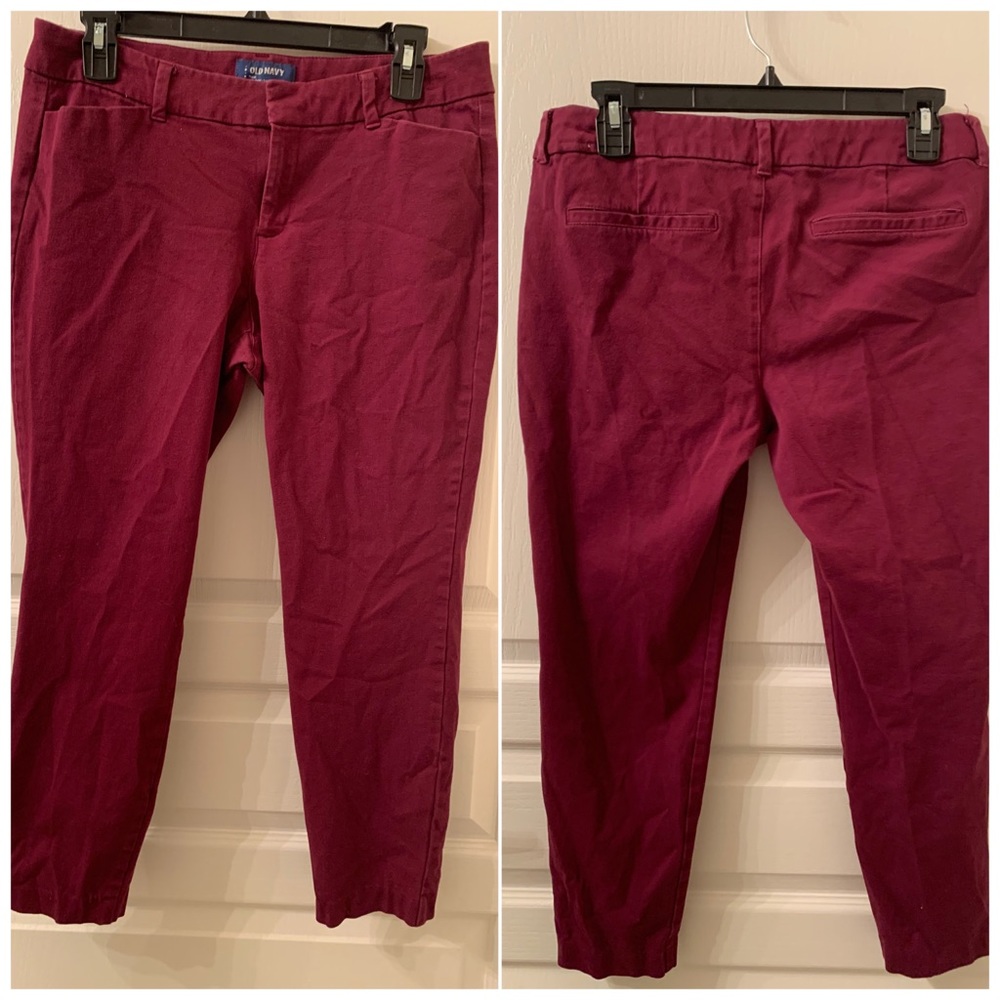 Old Navy Plum Pixie Pants